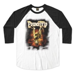 AIRBRUSH RAGLAN LINEUP TEE-Power Trip Shirts