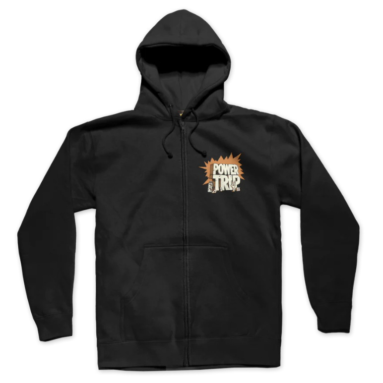 SCHOOL HOUSE BLACK ZIP HOODIE